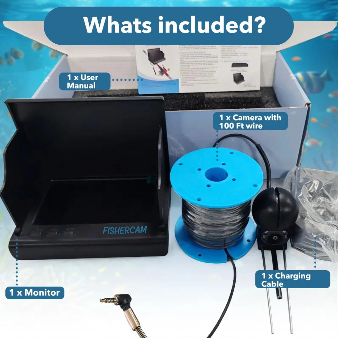 FisherCam™ Underwater Fishing Camera